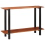 Mesa Consola Marrón 110 x 30 x 75 cm madera maciza de acacia