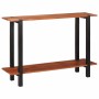 Mesa Consola Marrón 110 x 30 x 75 cm madera maciza de acacia