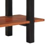 Mesa Consola Marrón 110 x 30 x 75 cm madera maciza de acacia