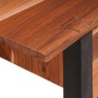 Mesa Consola Marrón 110 x 30 x 75 cm madera maciza de acacia