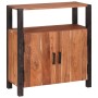 Vitrina Marrón 70 x 30 x 75 cm Madera maciza de Acacia