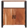 Vitrina Marrón 70 x 30 x 75 cm Madera maciza de Acacia