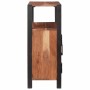 Vitrina Marrón 70 x 30 x 75 cm Madera maciza de Acacia