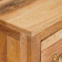 Vitrina con cajón Marrón 55 x 35 x 75 cm madera maciza de mango