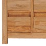 Mueble de TV de madera maciza de acacia 115x30x40 cm