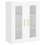 Hohes weißes Sperrholz-Sideboard 69,5 x 34 x 180 cm von vidaXL, Sideboards - Ref: Foro24-3198329, Preis: 170,71 €, Rabatt: %