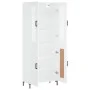 Aparador alto madera contrachapada blanco 69,5x34x180 cm de vidaXL, Aparadores - Ref: Foro24-3198337, Precio: 182,50 €, Descu...