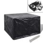 Gartenmöbelabdeckung 8 Ösen 113x113x73 cm von vidaXL, Abdeckungen für Gartenmöbel - Ref: Foro24-41637, Preis: 14,82 €, Rabatt: %