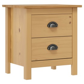 Mesita de noche Hill madera maciza de pino 46x35x49,5 cm