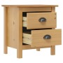 Mesita de noche Hill madera maciza de pino 46x35x49,5 cm
