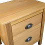 Mesita de noche Hill madera maciza de pino 46x35x49,5 cm