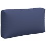 Cojines para muebles de palets 3 uds tela Oxford azul marino