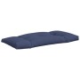 Cojines para muebles de palets 3 uds tela Oxford azul marino