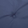 Cojines para muebles palets 4 uds tela azul marino 40x40x4 cm