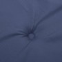 Cojines para muebles palets 6 uds tela azul marino 40x40x4 cm