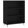 Aparador alto madera contrachapada negro 69,5x34x180 cm de vidaXL, Aparadores - Ref: Foro24-3198698, Precio: 141,67 €, Descue...