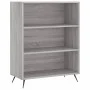 Hohes Sideboard aus sonomagrauem Sperrholz, 69,5 x 34 x 180 cm von vidaXL, Sideboards - Ref: Foro24-3198703, Preis: 135,79 €,...