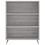 Hohes Sideboard aus sonomagrauem Sperrholz, 69,5 x 34 x 180 cm von vidaXL, Sideboards - Ref: Foro24-3198703, Preis: 135,79 €,...