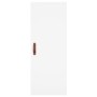 Hohes weißes Sperrholz-Sideboard 34,5 x 34 x 180 cm von vidaXL, Sideboards - Ref: Foro24-3198889, Preis: 106,03 €, Rabatt: %