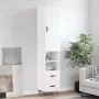 Hochglänzendes Sideboard aus weißem Sperrholz, 34,5 x 34 x 180 cm von vidaXL, Sideboards - Ref: Foro24-3198891, Preis: 110,56...