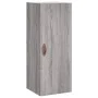Tall gray Sonoma plywood sideboard 34.5x34x180 cm by vidaXL, Sideboards - Ref: Foro24-3198895, Price: 106,59 €, Discount: %