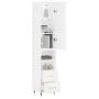 Aparador alto madera contrachapada blanco 34,5x34x180 cm de vidaXL, Aparadores - Ref: Foro24-3198897, Precio: 104,23 €, Descu...
