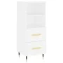Tall white plywood highboard 34.5x34x180 cm by vidaXL, Sideboards - Ref: Foro24-3198897, Price: 104,24 €, Discount: %
