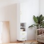 Hochglänzendes Sideboard aus weißem Sperrholz, 34,5 x 34 x 180 cm von vidaXL, Sideboards - Ref: Foro24-3198899, Preis: 112,60...