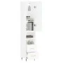 High glossy white plywood sideboard 34.5x34x180 cm by vidaXL, Sideboards - Ref: Foro24-3198899, Price: 111,25 €, Discount: %