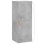 Betongraues Sperrholz-Sideboard 34,5 x 34 x 180 cm von vidaXL, Sideboards - Ref: Foro24-3198901, Preis: 102,34 €, Rabatt: %