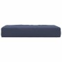 Cojín de muebles de palets tela Oxford azul marino 60x60x9,5 cm