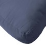 Cojín de muebles de palets tela Oxford azul marino 60x60x9,5 cm