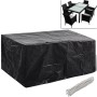 Gartenmöbelabdeckung 8 Ösen 240x140x90 cm von vidaXL, Abdeckungen für Gartenmöbel - Ref: Foro24-41641, Preis: 23,50 €, Rabatt: %