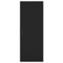 Aparador de madera contrachapada negro 34,5x34x180 cm de vidaXL, Aparadores - Ref: Foro24-3198914, Precio: 113,05 €, Descuent...