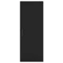 Black plywood sideboard 34.5x34x180 cm by vidaXL, Sideboards - Ref: Foro24-3198914, Price: 111,17 €, Discount: %