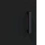 Aparador de madera contrachapada negro 34,5x34x180 cm de vidaXL, Aparadores - Ref: Foro24-3198914, Precio: 113,05 €, Descuent...