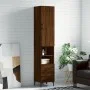 Hohes Sideboard aus braunem Eichensperrholz, 34,5 x 34 x 180 cm von vidaXL, Sideboards - Ref: Foro24-3198920, Preis: 106,33 €...