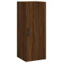 Hohes Sideboard aus braunem Eichensperrholz, 34,5 x 34 x 180 cm von vidaXL, Sideboards - Ref: Foro24-3198920, Preis: 107,74 €...