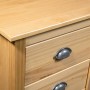 Mesita de noche Hill madera maciza de pino 46x35x49,5 cm