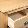 Mesita de noche Hill madera maciza de pino 46x35x49,5 cm