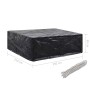 Gartenmöbelabdeckung 8 Ösen 250x210x90 cm von vidaXL, Abdeckungen für Gartenmöbel - Ref: Foro24-45123, Preis: 28,41 €, Rabatt: %