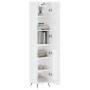 Hochglänzendes Sideboard aus weißem Sperrholz, 34,5 x 34 x 180 cm von vidaXL, Sideboards - Ref: Foro24-3199019, Preis: 104,68...