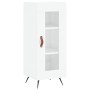 Hochglänzendes Sideboard aus weißem Sperrholz, 34,5 x 34 x 180 cm von vidaXL, Sideboards - Ref: Foro24-3199019, Preis: 104,68...