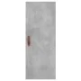 Aparador de madera contrachapada gris hormigón 34,5x34x180 cm von vidaXL, Sideboards - Ref: Foro24-3199021, Preis: 96,56 €, R...
