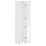 Tall white plywood sideboard 34.5x34x180 cm by vidaXL, Sideboards - Ref: Foro24-3199025, Price: 97,84 €, Discount: %