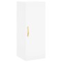 Tall white plywood sideboard 34.5x34x180 cm by vidaXL, Sideboards - Ref: Foro24-3199025, Price: 97,84 €, Discount: %