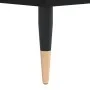 Aparador de madera contrachapada negro 34,5x34x180 cm de vidaXL, Aparadores - Ref: Foro24-3199026, Precio: 96,80 €, Descuento: %