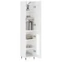 High glossy white plywood sideboard 34.5x34x180 cm by vidaXL, Sideboards - Ref: Foro24-3199027, Price: 103,31 €, Discount: %