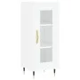 High glossy white plywood sideboard 34.5x34x180 cm by vidaXL, Sideboards - Ref: Foro24-3199027, Price: 103,31 €, Discount: %