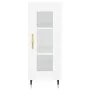 High glossy white plywood sideboard 34.5x34x180 cm by vidaXL, Sideboards - Ref: Foro24-3199027, Price: 103,31 €, Discount: %